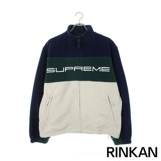 シュプリーム(Supreme)のシュプリーム  Polartec Zip Jacket ロゴデザインフリースジャケット メンズ M(その他)