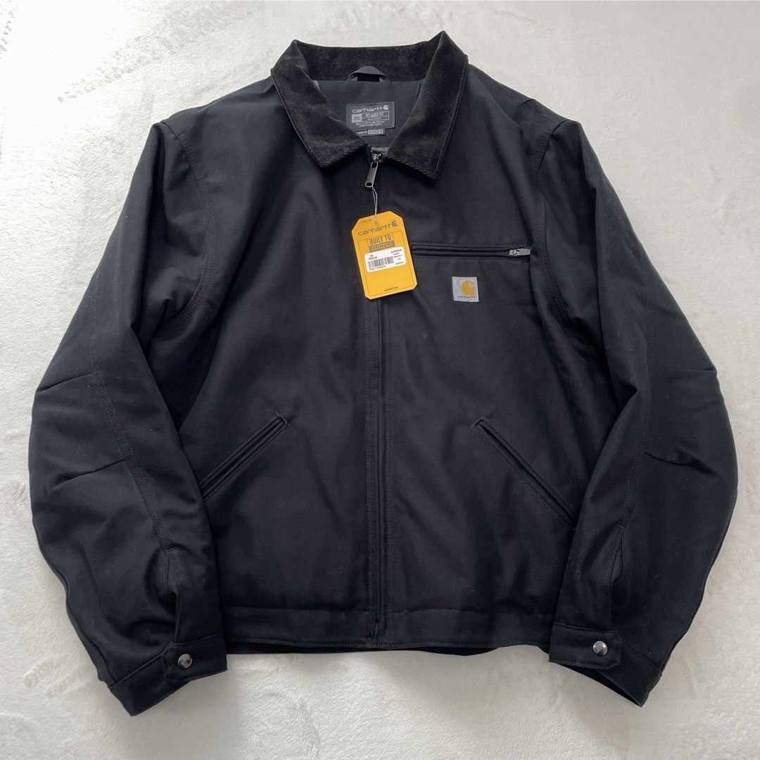 carhartt(カーハート)のカーハート carhartt デトロイトジャケット ブラック 黒 2XL 新品 メンズのジャケット/アウター(ブルゾン)の商品写真