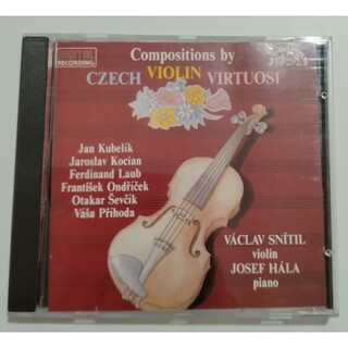 チェコのヴァイオリン名手による作曲　チェコ　CD　日本未発売(クラシック)