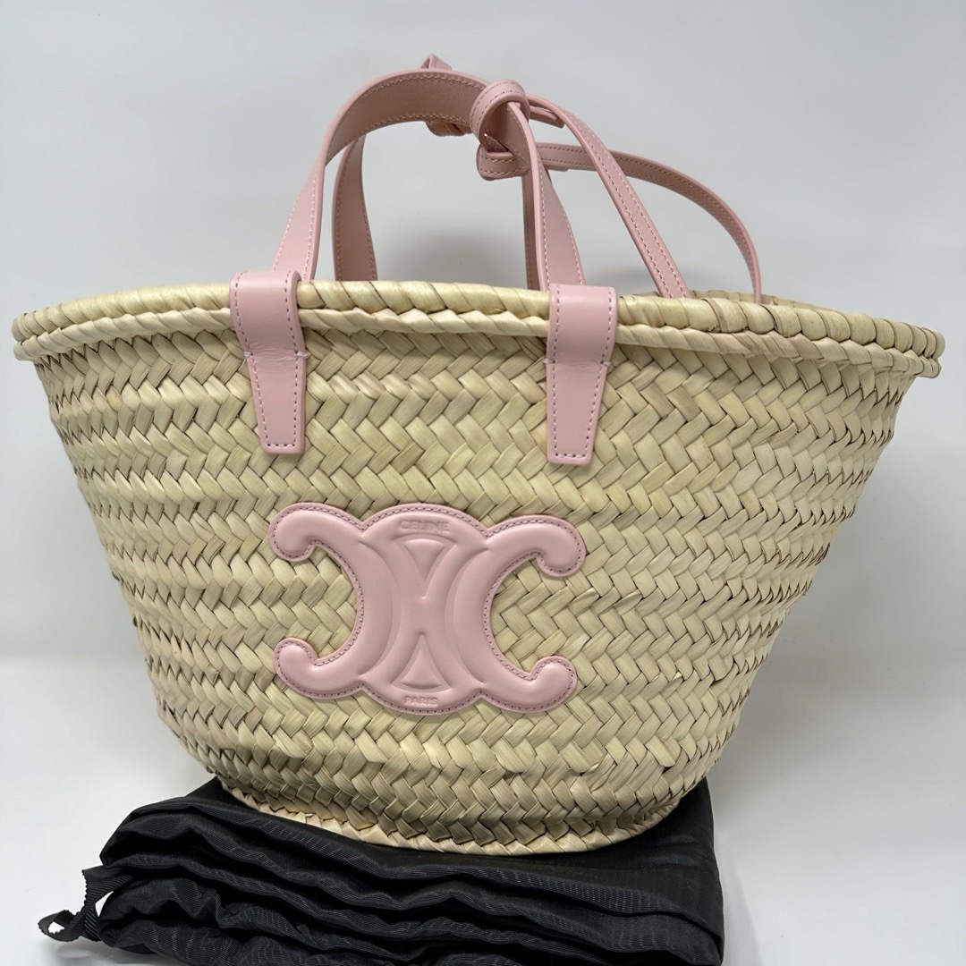超美品】CELINE セリーヌ ミニ トリオンフ パニエ 2WAY カゴ 超美品】CELINE セリーヌ ミニ トリオンフ パニエ 2WAY カゴ