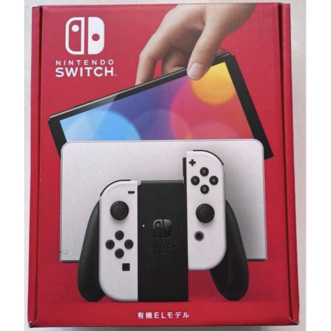 Nintendo Switch(ニンテンドースイッチ)の【新品】Nintendo Switch 有機ELモデル ×2set エンタメ/ホビーのゲームソフト/ゲーム機本体(家庭用ゲーム機本体)の商品写真