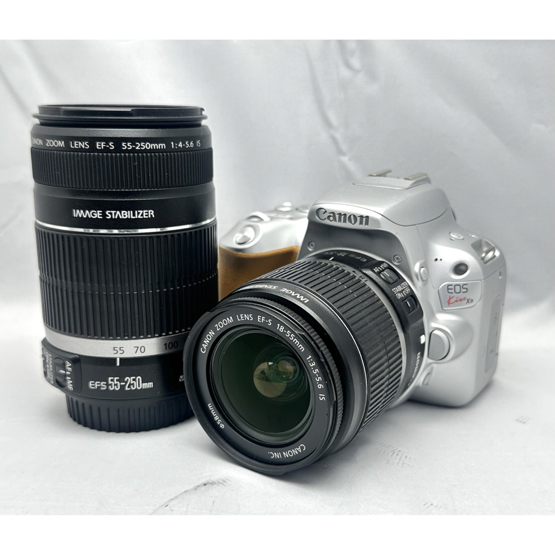 ショット数2400!Canon EOS Kiss X9ダブルズームレンズキット♪
