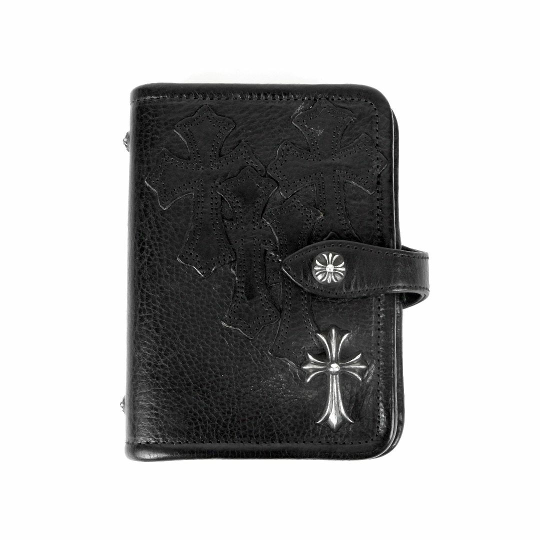 Chrome Hearts(クロムハーツ)のクロムハーツ CHROME HEARTS ■ 【 AGENDA SML CH CROSS 】 スモール CH クロス セメタリー クロスパッチ アジェンダ 手帳　s2605 メンズのファッション小物(手帳)の商品写真