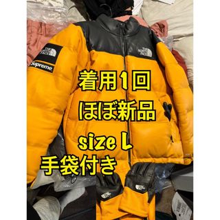 Supreme North Face Leather Nuptseレザーヌプシ(レザージャケット)