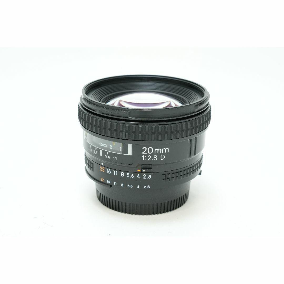 Nikon(ニコン)のニコン 広角 単焦点　Nikon AF NIKKOR 20mm F2.8 スマホ/家電/カメラのカメラ(レンズ(単焦点))の商品写真