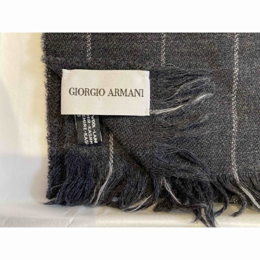 Giorgio Armani(ジョルジオアルマーニ)のGIORGIO ARMANI メンズ マフラー メンズのファッション小物(マフラー)の商品写真