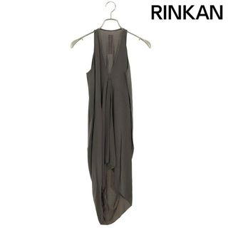 リックオウエンス(Rick Owens)のリックオウエンス  RP7513 Vネックワンピース レディース 38(ロングワンピース/マキシワンピース)