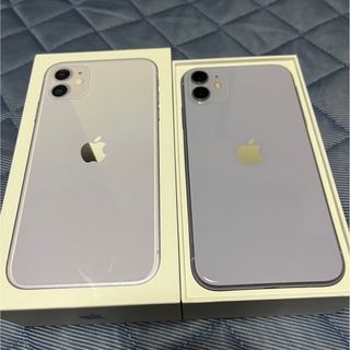 アイフォーン(iPhone)の【最終値下げ】iPhone11  64GB SIMフリー パープル(スマートフォン本体)