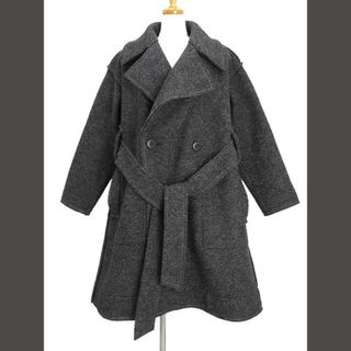 イッセイミヤケ(ISSEY MIYAKE)のイッセイミヤケ ウール ロングコート WOOL STRATA LONG COAT(その他)