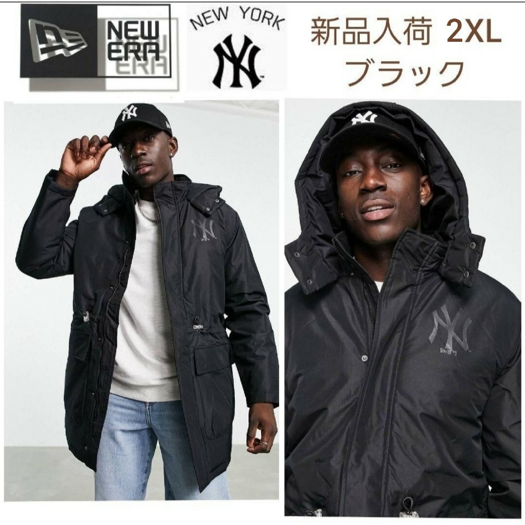 NEW ERA(ニューエラー)の【新品】NEW ERA ニューヨークヤンキース　パデットジャケット 2XL メンズのジャケット/アウター(スタジャン)の商品写真