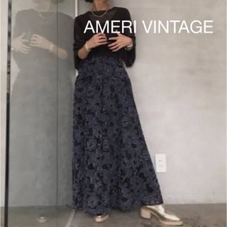 Ameri VINTAGE - PAULETTE JACQUARD SKIRTの通販 by maxhi12's shop ...