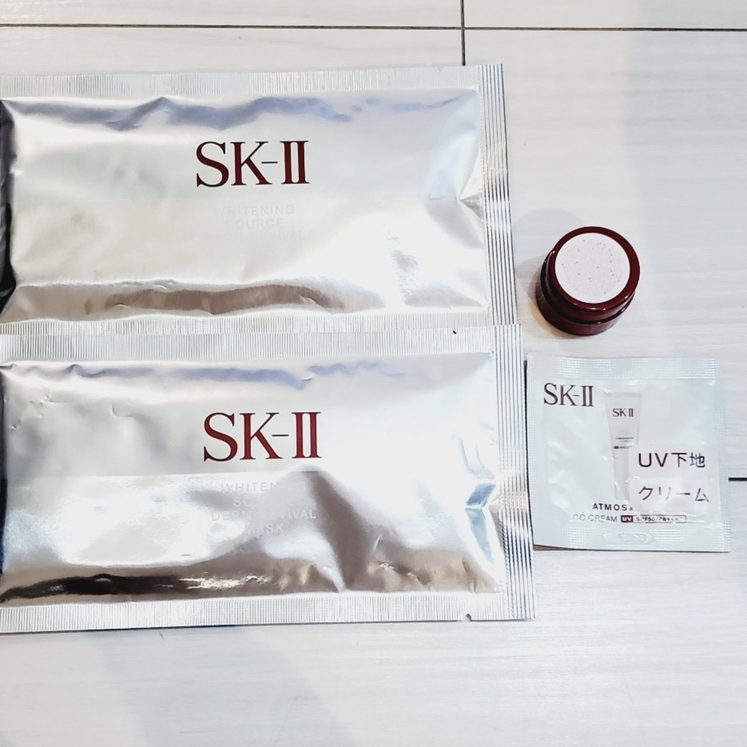 SK-II(エスケーツー)のSK-IIパック💡ホワイトニングソースダームリバイバルマスク他サンプル コスメ/美容のスキンケア/基礎化粧品(パック/フェイスマスク)の商品写真