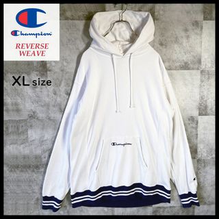 チャンピオン(Champion)のチャンピオン Champion リバースウィーブ パーカー 90s 古着 XL(パーカー)