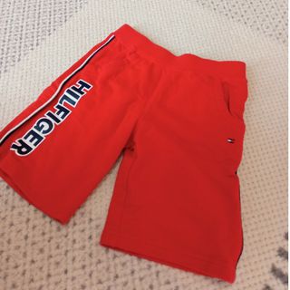 トミーヒルフィガー(TOMMY HILFIGER)のトミーヒルフィガー　ハーフパンツ　赤　レッド　夏(パンツ/スパッツ)