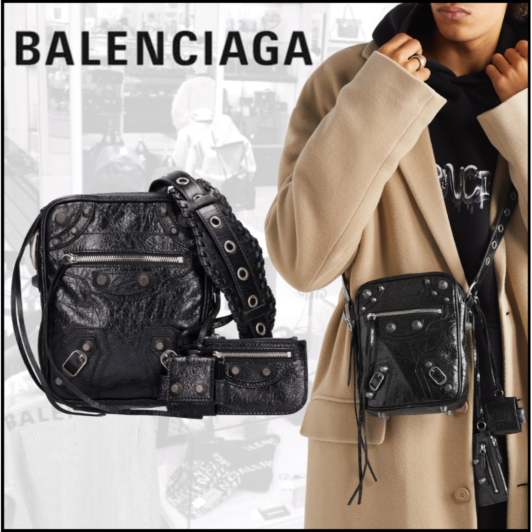 BALENCIAGA バレンシアガ LE CAGOLE クロスボディバッグ | フリマアプリ ラクマ