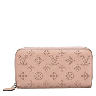 ルイヴィトン(LOUIS VUITTON)のルイ ヴィトン モノグラム マヒナ ジッピーウォレット 長財布 M61868 レザー レディース LOUIS VUITTON 【214-34883】(財布)