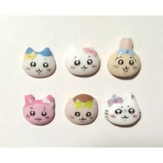ネイルパーツ 6個セット ちいかわ(デコパーツ)