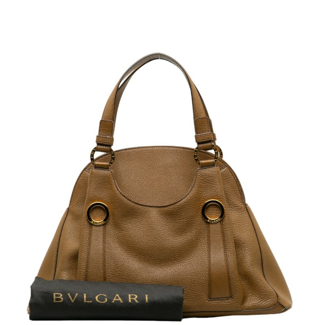 BVLGARI(ブルガリ)のブルガリ ビーゼロワン ゴールド金具 ハンドバッグ レザー レディース BVLGARI 【228-38213】 レディースのバッグ(ハンドバッグ)の商品写真