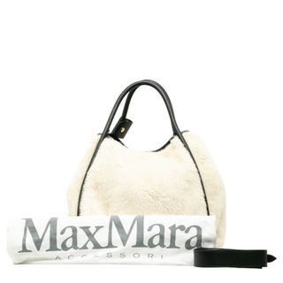 マックスマーラ(Max Mara)のマックスマーラ テディベア ボア ハンドバッグ ショルダーバッグ 2WAY アルパカ レザー レディース MAX MARA 【228-38221】(ハンドバッグ)