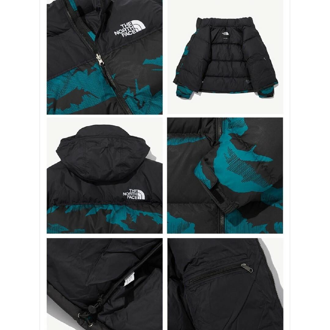 THE NORTH FACE(ザノースフェイス)のカモブルーTHE NORTH FACEノースフェイス 新品 ダウンジャケットL メンズのジャケット/アウター(ダウンジャケット)の商品写真