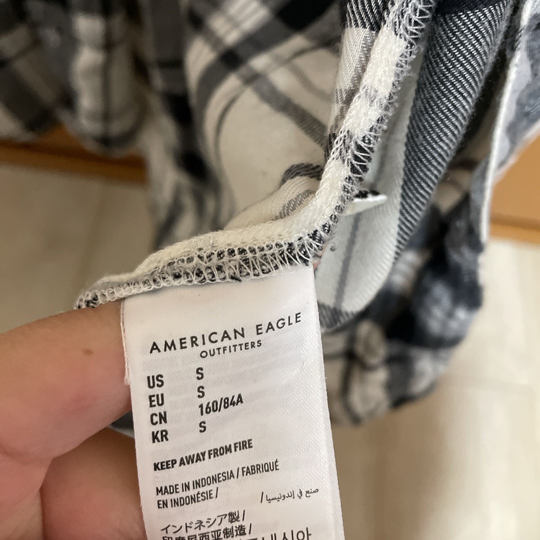 American Eagle(アメリカンイーグル)のアメリカンイーグルチェックシャツ💖即購入可能✨ レディースのトップス(シャツ/ブラウス(長袖/七分))の商品写真