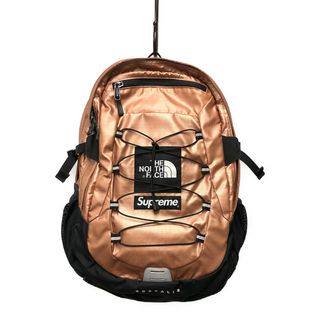 シュプリーム(Supreme)のSUPREME× THE NORTH FACE 18SS Matallic Borealis Back Pack メタリック ボレリアス バックパック ライトブラウン フリー 正規品 / 33458(バッグパック/リュック)