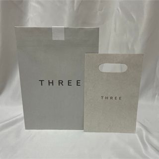 スリー(THREE)のTHREEスリー　紙袋　ショップ袋　ショッパー　ラッピング(ラッピング/包装)