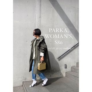 sorm86 PARKA WOMAN's s86 フィッシュテールパーカー(モッズコート)