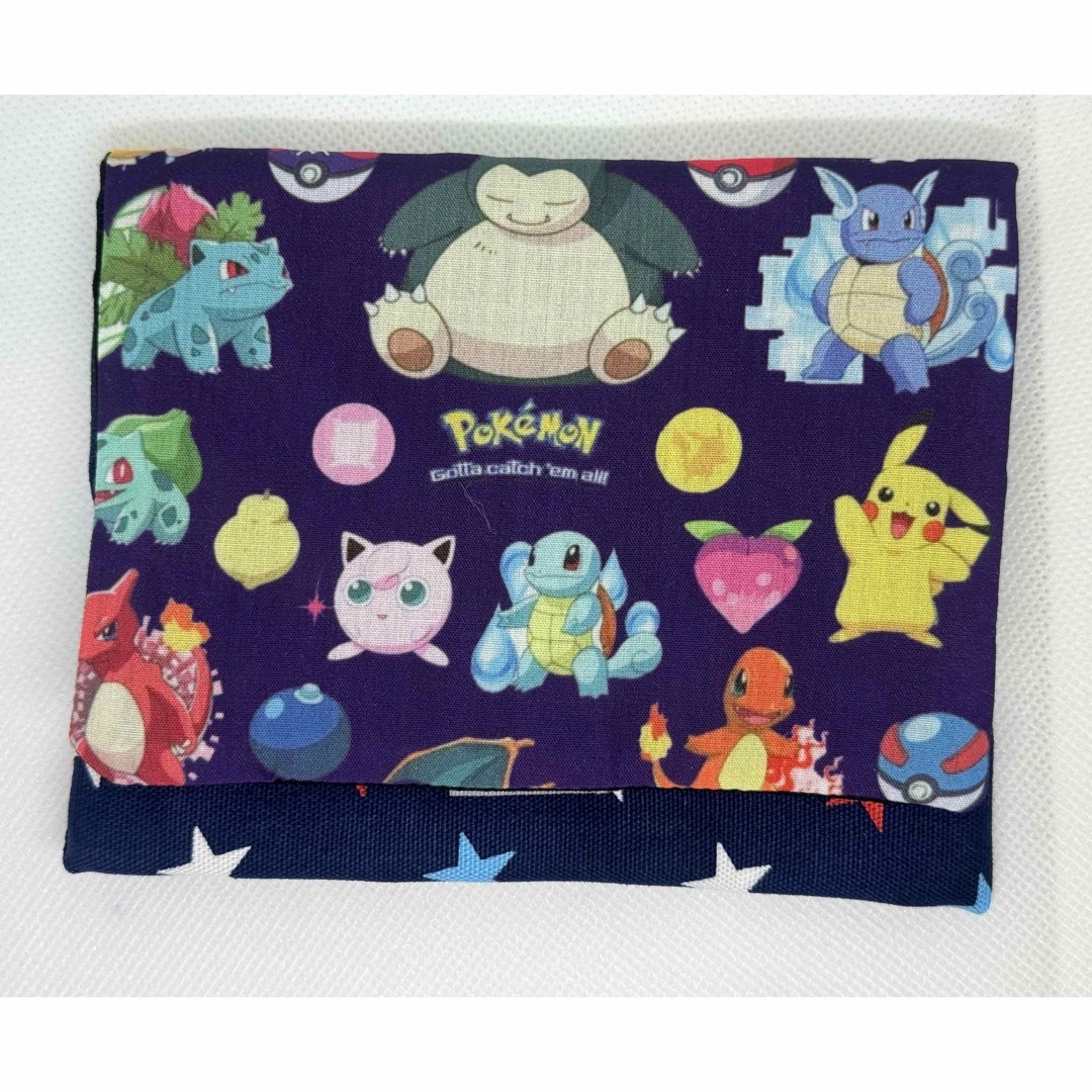 105    ハンドメイド　移動ポケット　ポケモン ハンドメイドのキッズ/ベビー(外出用品)の商品写真