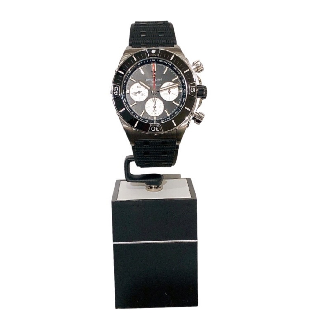 BREITLING(ブライトリング)の　ブライトリング BREITLING スーパークロノマットBO1　44 AB0136 シルバー×ブラック ステンレススチール 自動巻き メンズ 腕時計 メンズの時計(その他)の商品写真