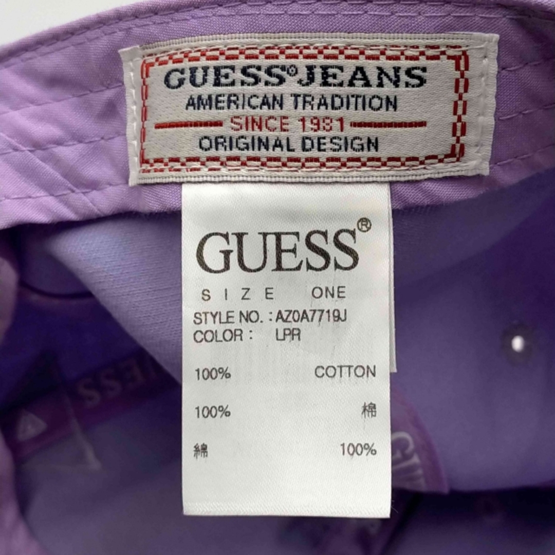 GUESS(ゲス)のGUESS(ゲス) TRAIANGLE LOGO 6-PANEL CAP 帽子 レディースの帽子(キャップ)の商品写真