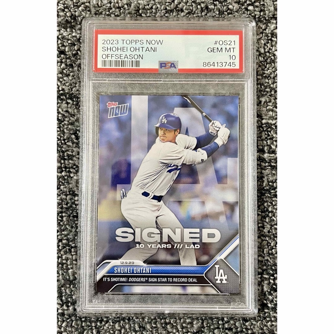 PSA10 大谷翔平TOPPS NOW ドジャース #OS-21#OS-23#1 - ゲームセンター