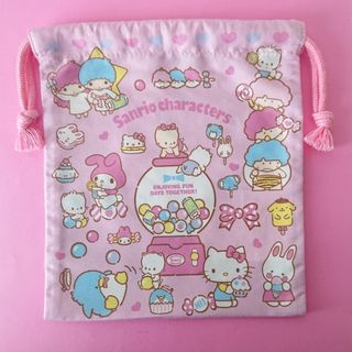 サンリオ(サンリオ)のサンリオ サンリオキャラクターズ 巾着 コップ入れ サンリオ SANRIO(キャラクターグッズ)