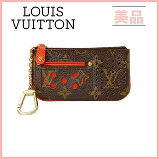 ヴィトン(LOUIS VUITTON) コインケース(レディース)（オレンジ/橙色系