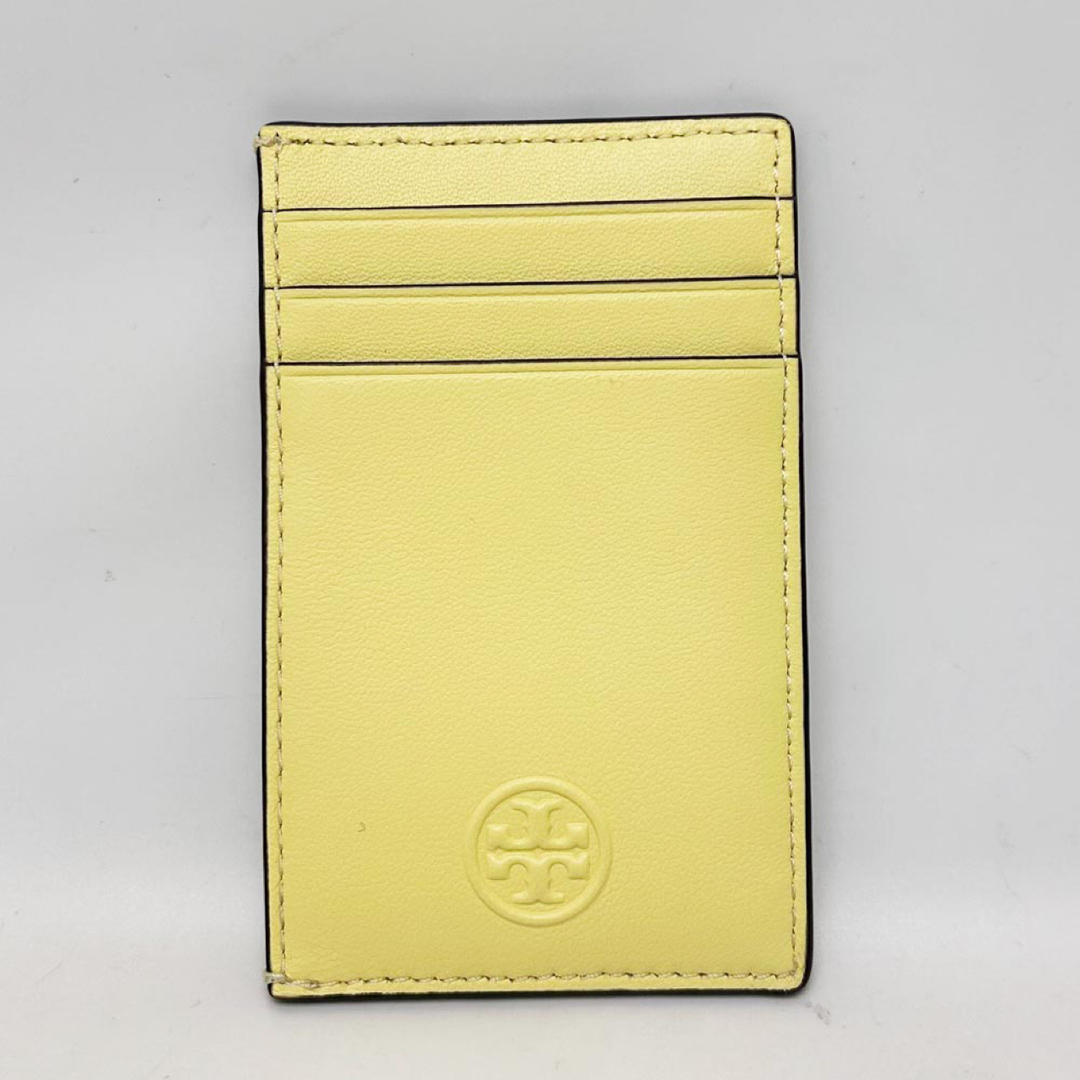 Tory Burch(トリーバーチ)の新品 TORY BURCH トリーバーチ カードケース 137147 レモン レディースのファッション小物(名刺入れ/定期入れ)の商品写真