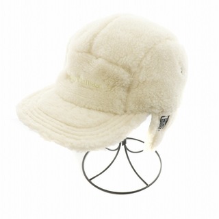 HELLY HANSEN - ヘリーハンセン ジェットキャップ 帽子 ボア ロゴ 刺繍 M 白 HC92270