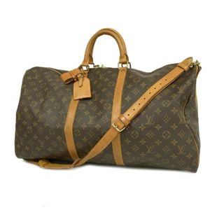 ルイヴィトン(LOUIS VUITTON)の【4fa0603】ルイヴィトン ボストンバッグ/モノグラム/キーポルバンドリエール55/M41414/ブラウン(ボストンバッグ)