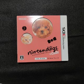 ニンテンドー3DS(ニンテンドー3DS)のnintendogs＋cats トイ・プードル＆Newフレンズ3DS(携帯用ゲームソフト)