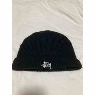 00s STUSSY ステューシー ビーニー ショーンフォント ニットキャップ美中古