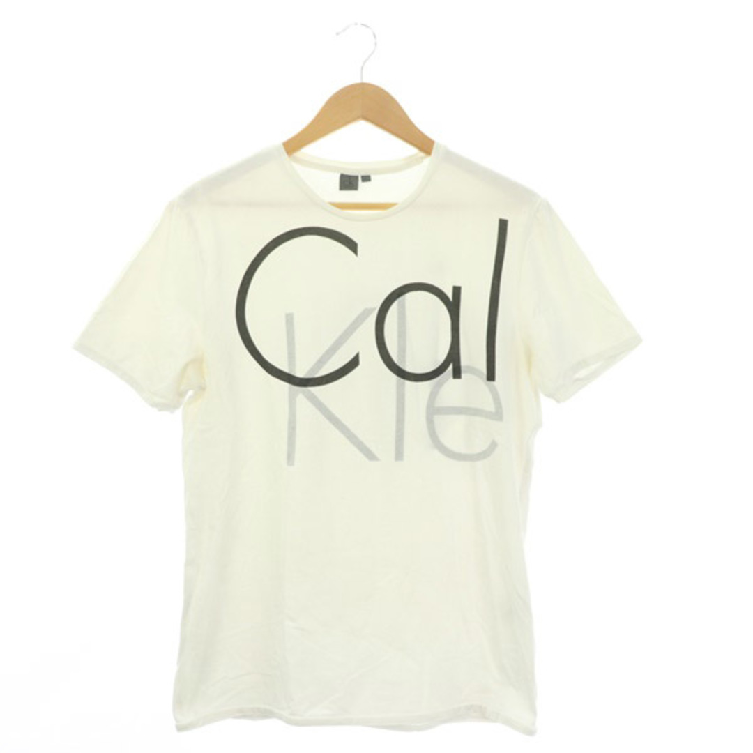 ck Calvin Klein(シーケーカルバンクライン)のシーケーカルバンクライン 23SS ロゴ 半袖Tシャツ クルーネック ストレッチ メンズのトップス(Tシャツ/カットソー(半袖/袖なし))の商品写真