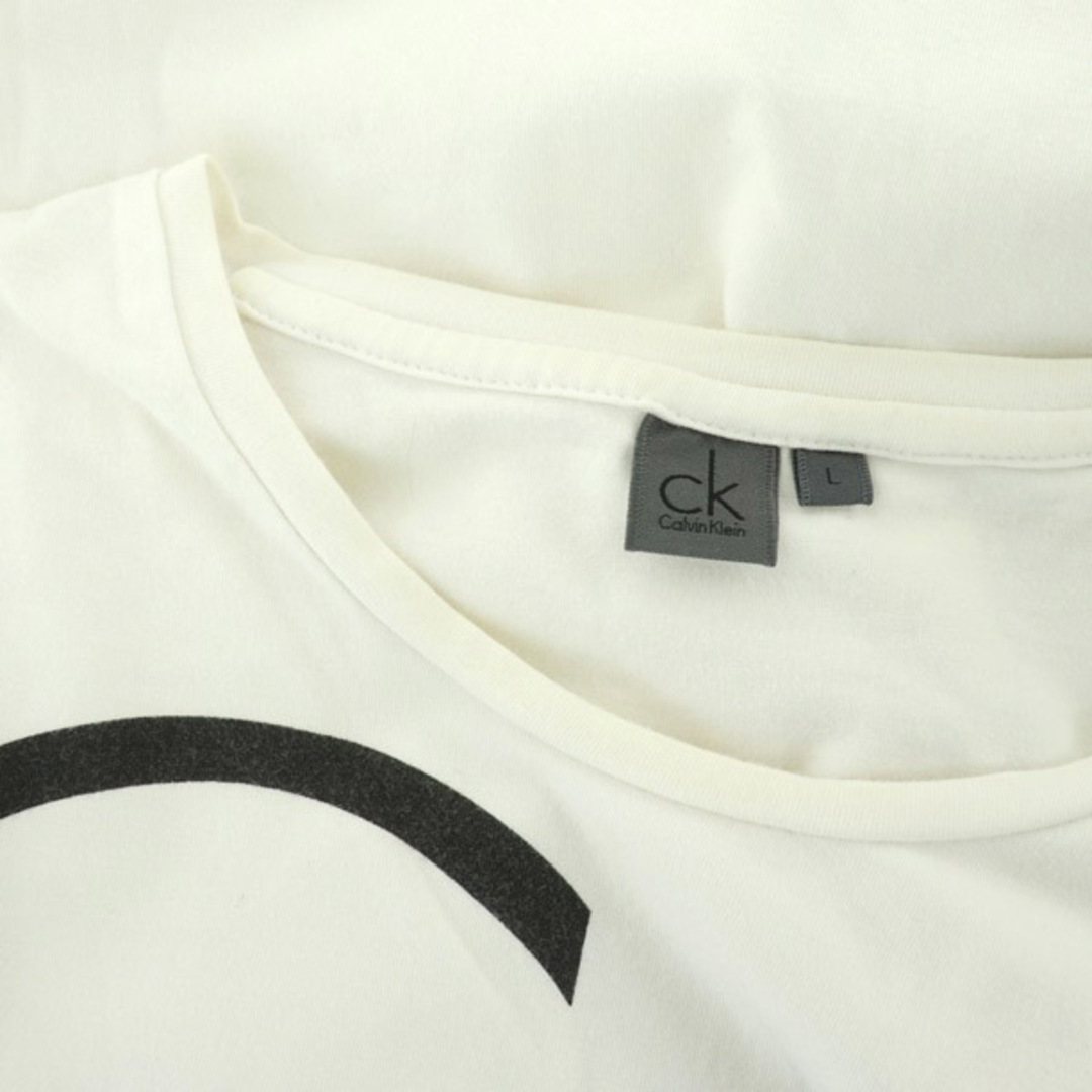ck Calvin Klein(シーケーカルバンクライン)のシーケーカルバンクライン 23SS ロゴ 半袖Tシャツ クルーネック ストレッチ メンズのトップス(Tシャツ/カットソー(半袖/袖なし))の商品写真