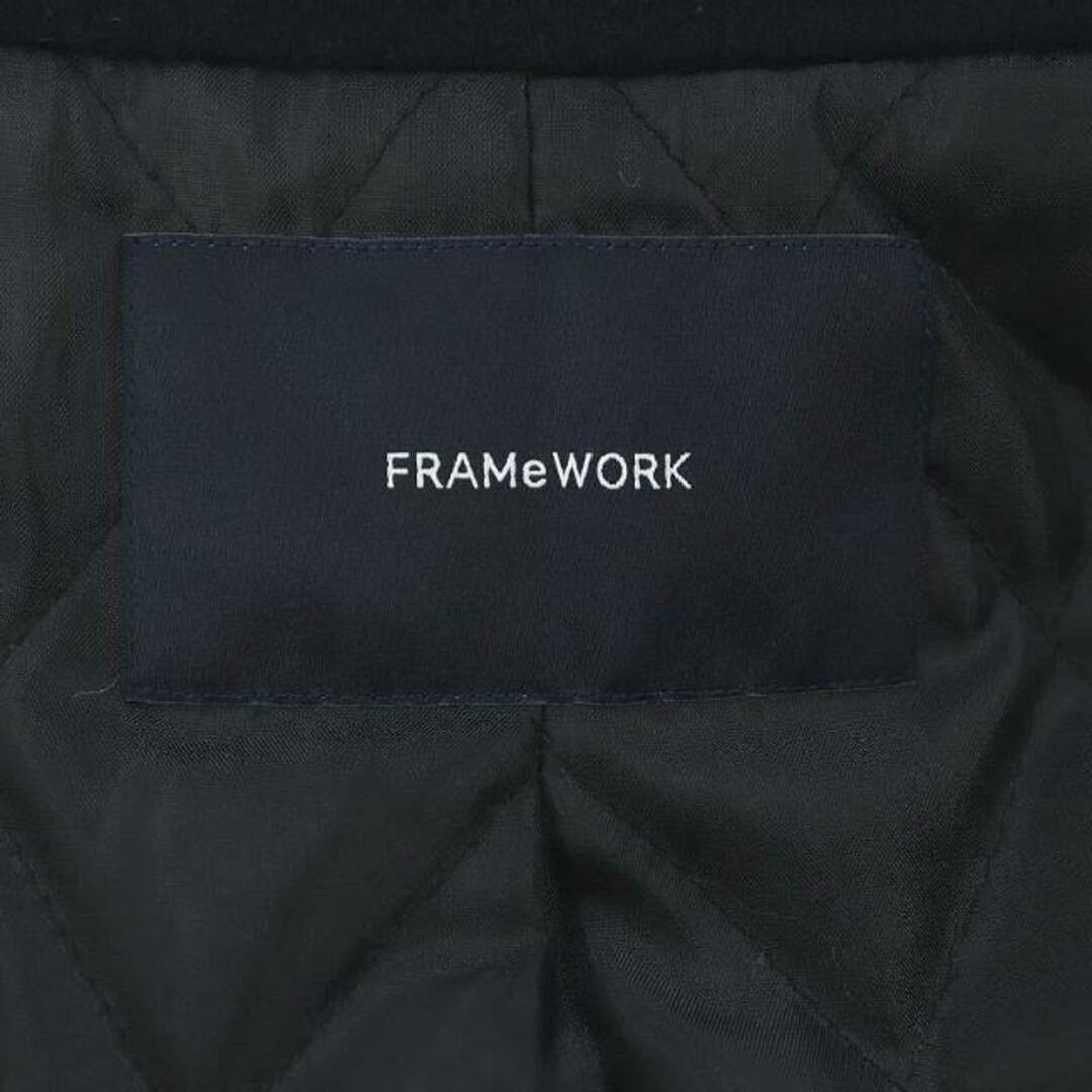 FRAMeWORK(フレームワーク)のフレームワーク 22AW ウールフード付きコート アウター ロング 中綿 レディースのジャケット/アウター(その他)の商品写真