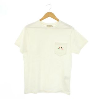 メゾンキツネ(MAISON KITSUNE')のメゾンキツネ RESTING FOX PATCH Tシャツ 半袖 クルーネック(Tシャツ/カットソー(半袖/袖なし))