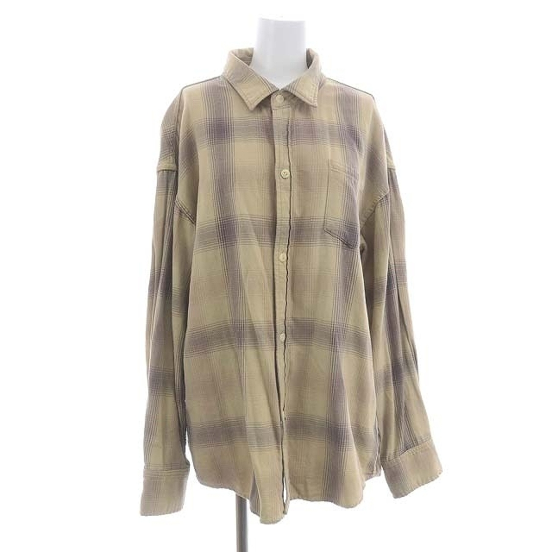 REMI RELIEF(レミレリーフ)のレミレリーフ L'Appartement取り扱い Check Shirt レディースのトップス(シャツ/ブラウス(長袖/七分))の商品写真