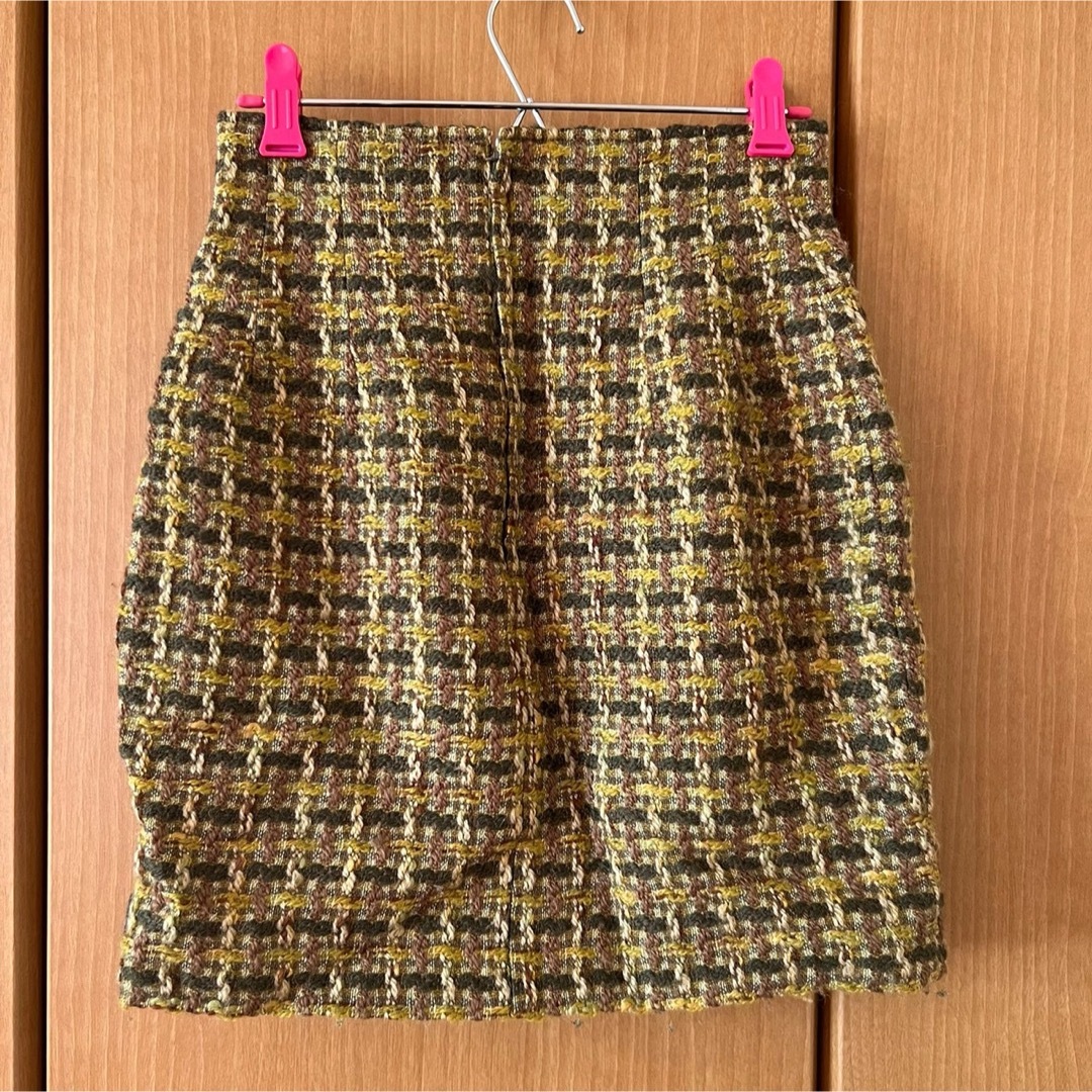 Grimoire(グリモワール)のツイードスカート レディースのスカート(ひざ丈スカート)の商品写真
