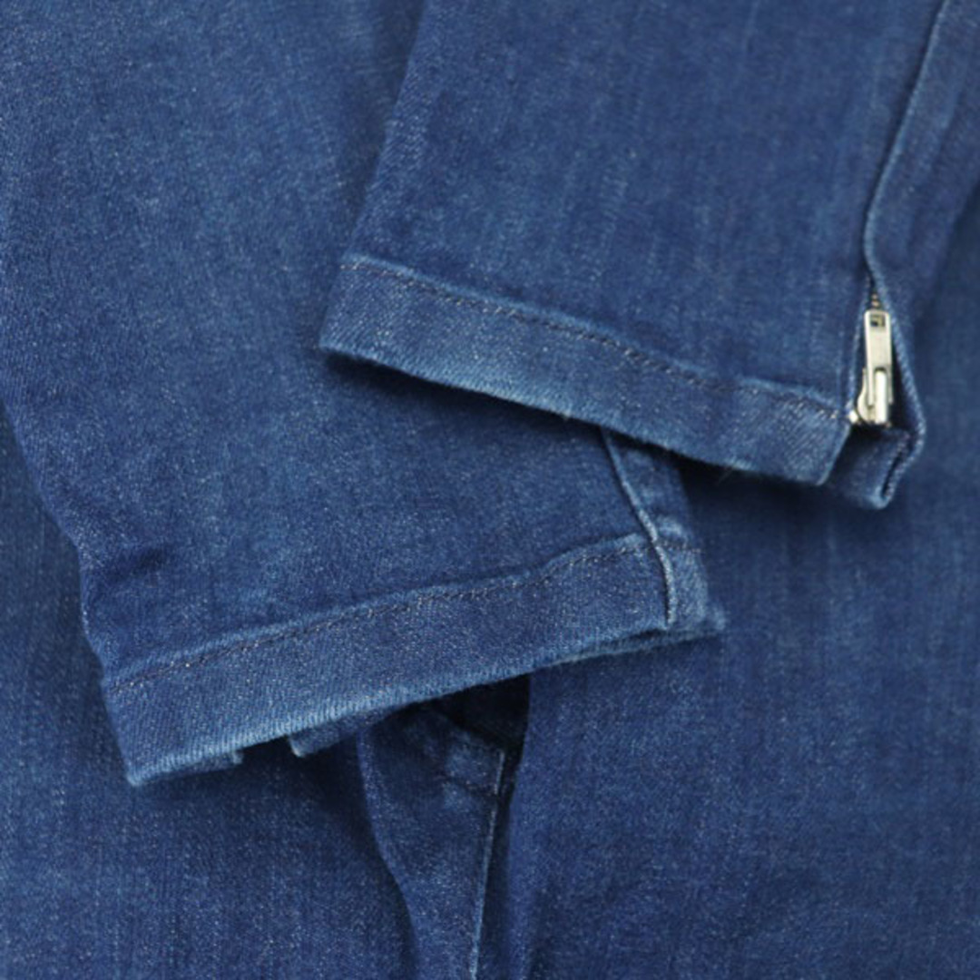 A.P.C(アーペーセー)のアーペーセー ストレッチ デニム スキニーパンツ 裾ジップ 25 青 ブルー レディースのパンツ(デニム/ジーンズ)の商品写真