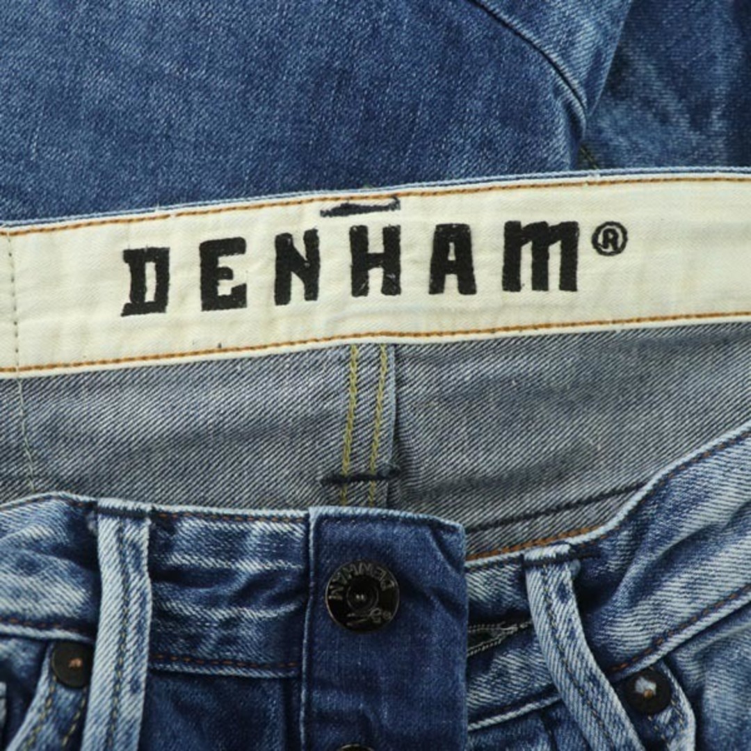 DENHAM(デンハム)のデンハム R7 加工 デニムパンツ ジーンズ スリム コットン ボタンフライ メンズのパンツ(デニム/ジーンズ)の商品写真