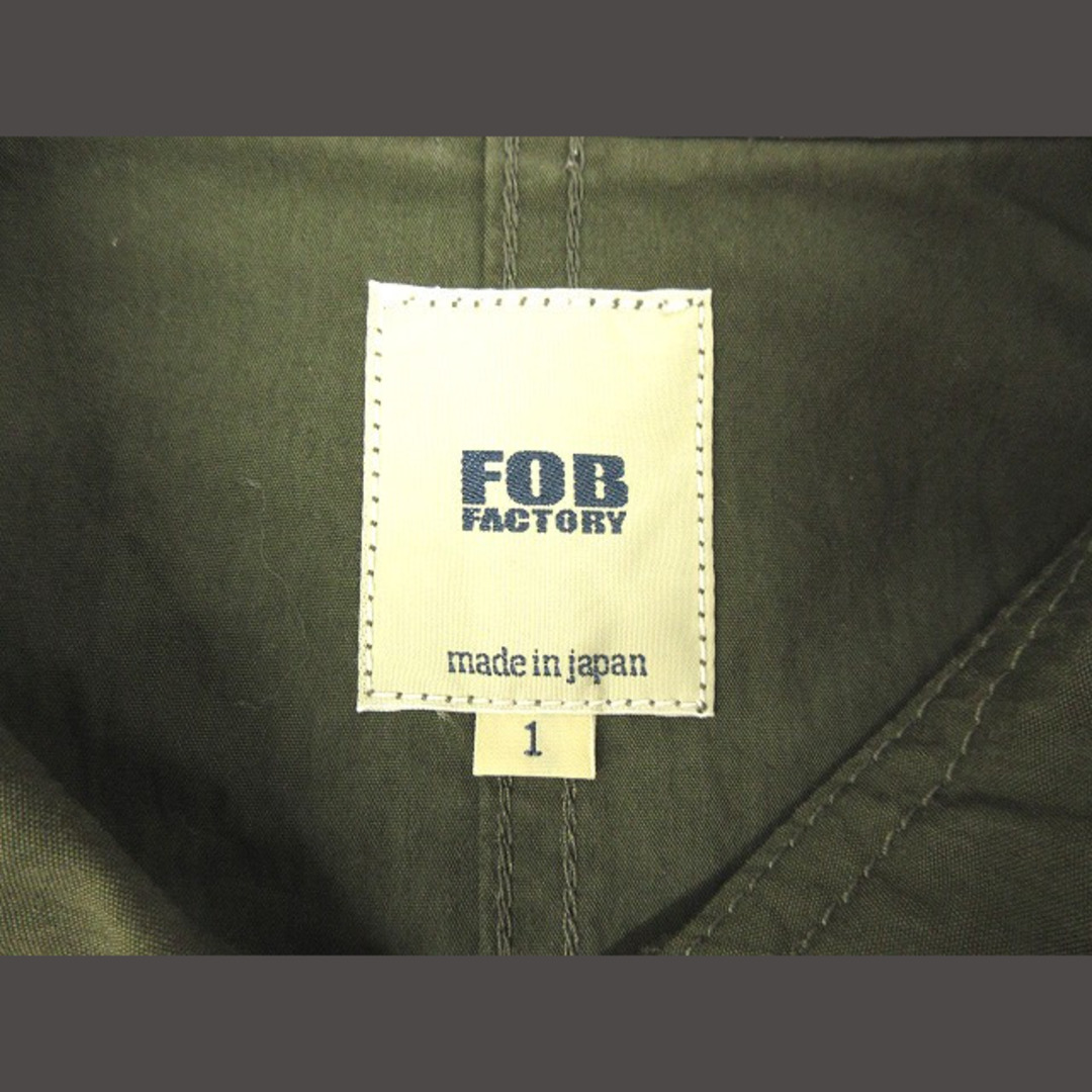 エフオービーファクトリー FOB フレンチシャツジャケット ワークジャケット メンズのジャケット/アウター(カバーオール)の商品写真