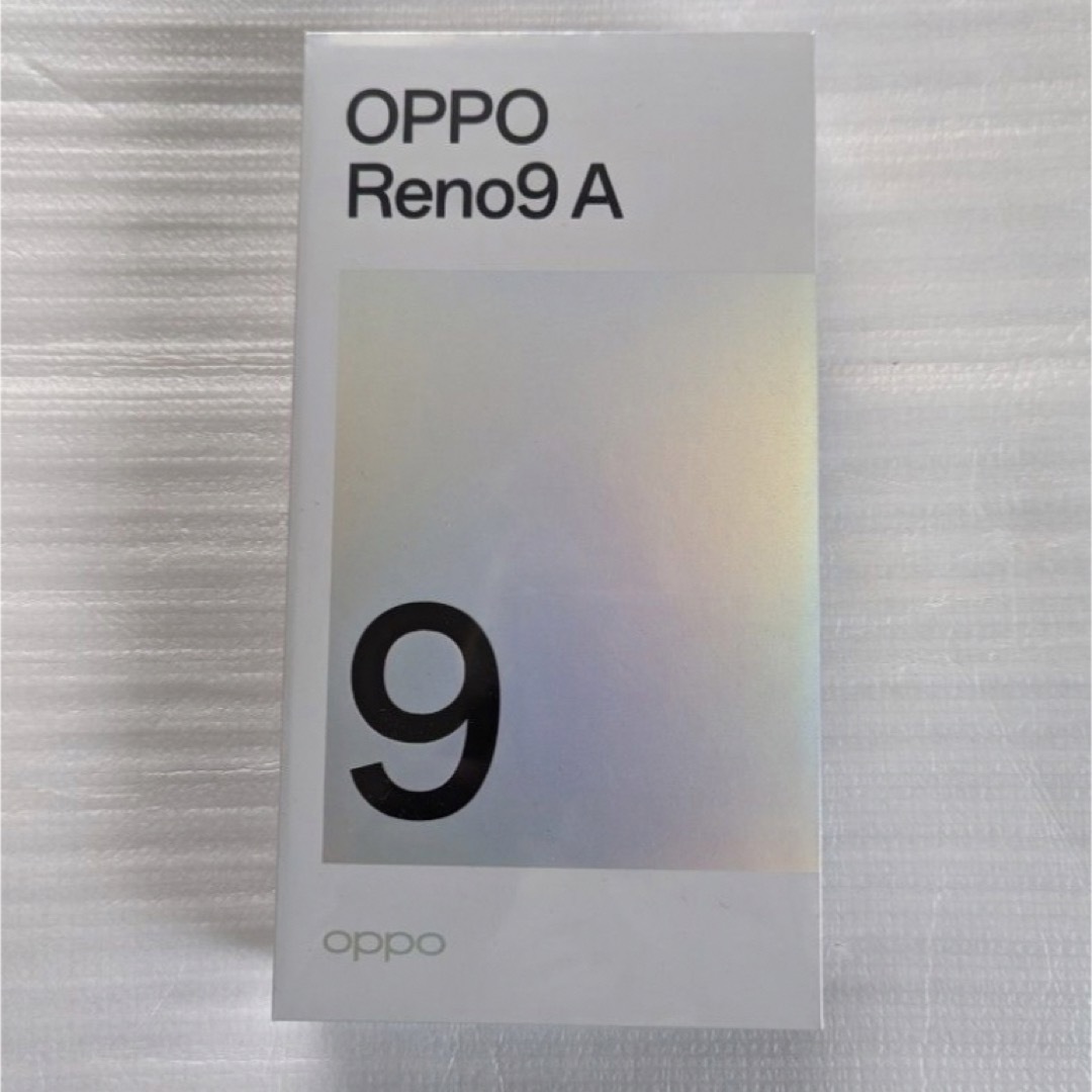 OPPO(オッポ)の［未開封］Reno9A メモリー8GBストレージ128GBムーンホワイト スマホ/家電/カメラのスマートフォン/携帯電話(スマートフォン本体)の商品写真