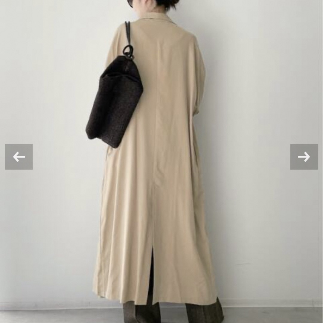 L'Appartement DEUXIEME CLASSE(アパルトモンドゥーズィエムクラス)のL'Appartement Relax Gown Coat   レディースのジャケット/アウター(ロングコート)の商品写真